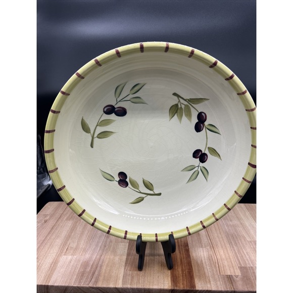 Unmarked Other - Spaghetti Or Salad Bowl Olive Branch